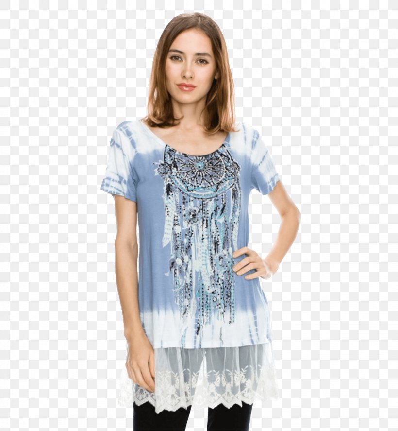 T-shirt Shoulder Blouse Sleeve Dress, PNG, 924x1000px, Tshirt, Blouse, Blue, Clothing, Day Dress Download Free