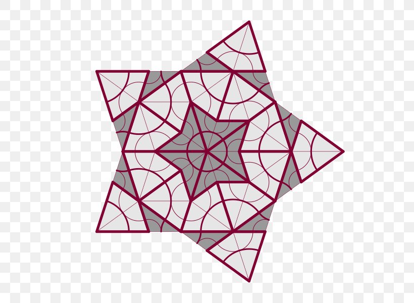 Tessellation Symmetry Kite Darts Pattern, PNG, 600x600px, Tessellation, Area, Darts, Edge, Kite Download Free
