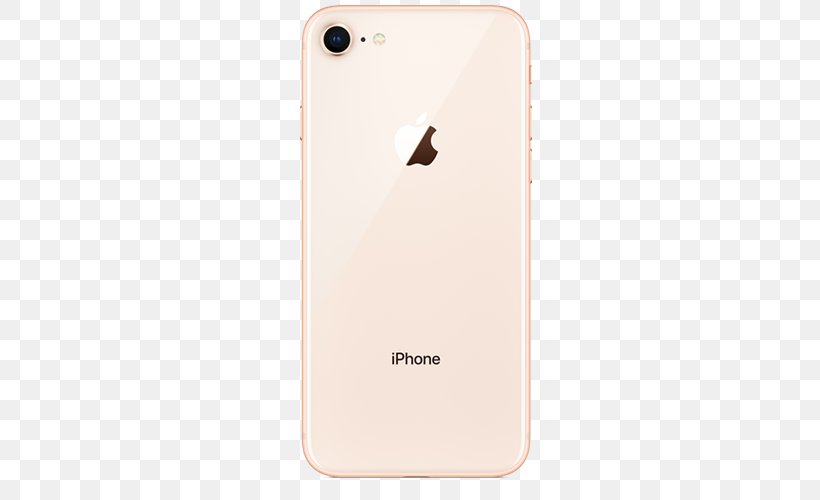 Apple LTE Gold Smartphone, PNG, 500x500px, Apple, Apple Iphone 8 Plus, Communication Device, Electronic Device, Gadget Download Free