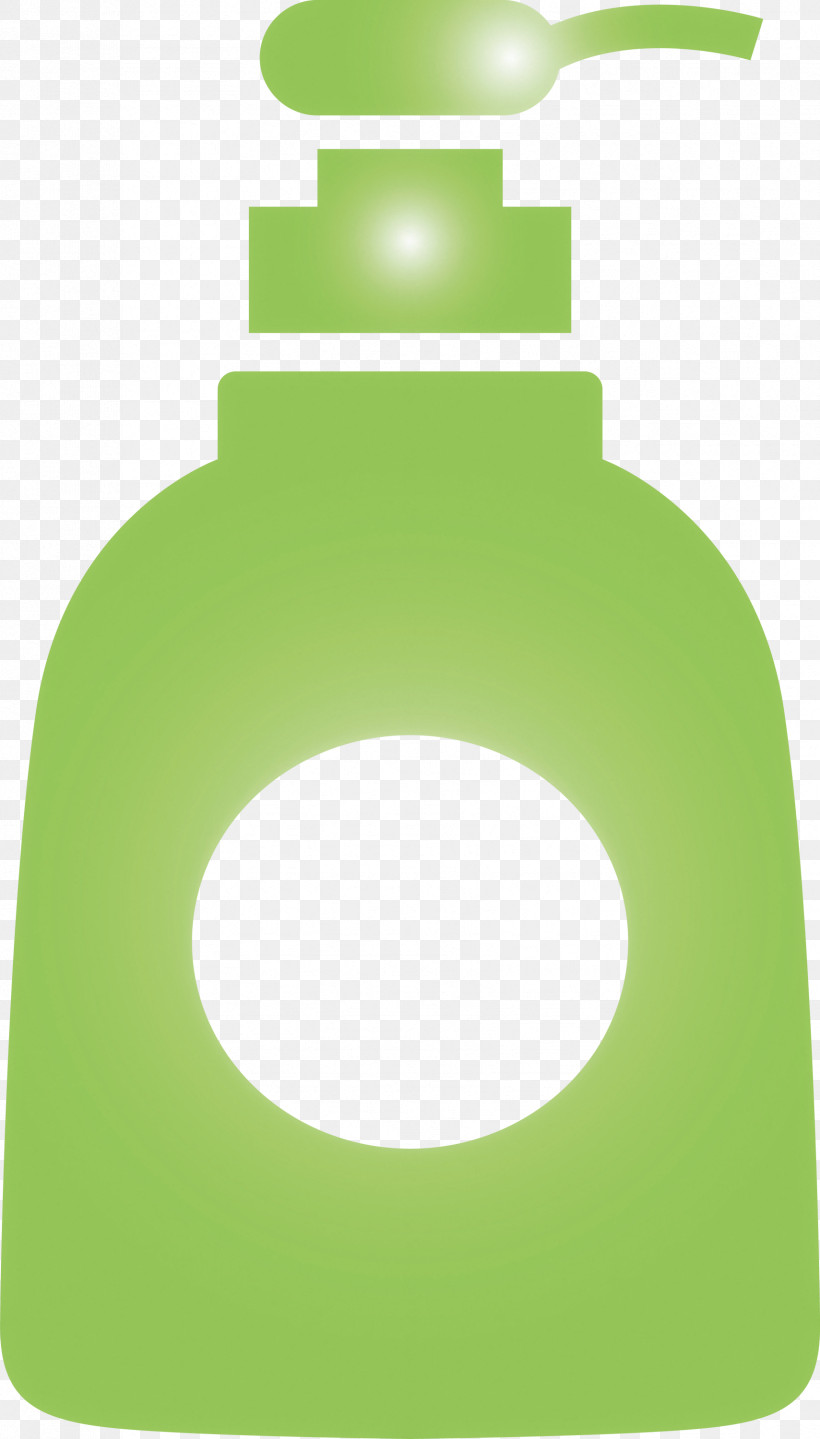 Hand Washing And Disinfection Liquid Bottle, PNG, 1709x3000px, Hand Washing And Disinfection Liquid Bottle, Circle, Green, Plastic Bottle, Water Bottle Download Free