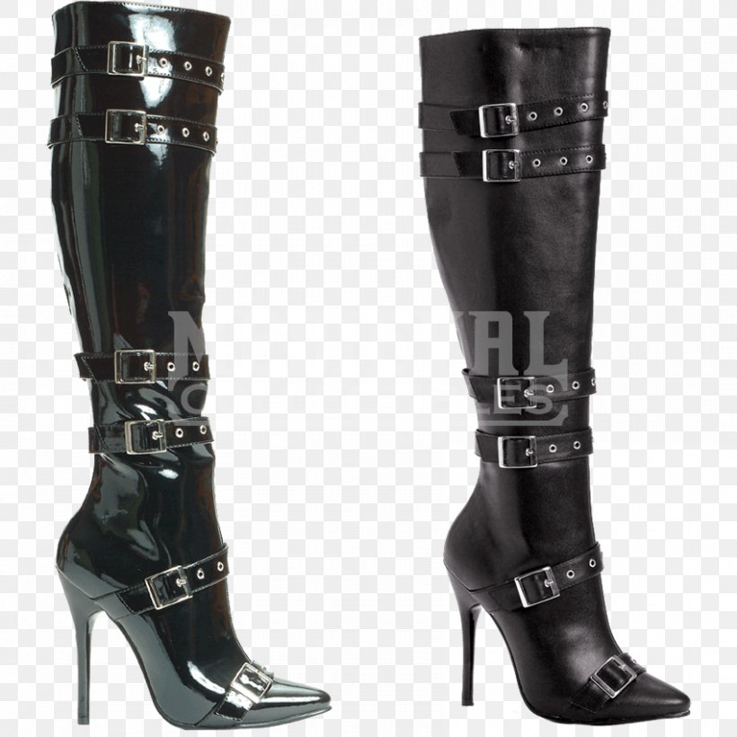 Knee-high Boot Thigh-high Boots Stiletto Heel Buckle High-heeled Shoe, PNG, 850x850px, Kneehigh Boot, Boot, Buckle, Cavalier Boots, Clothing Download Free
