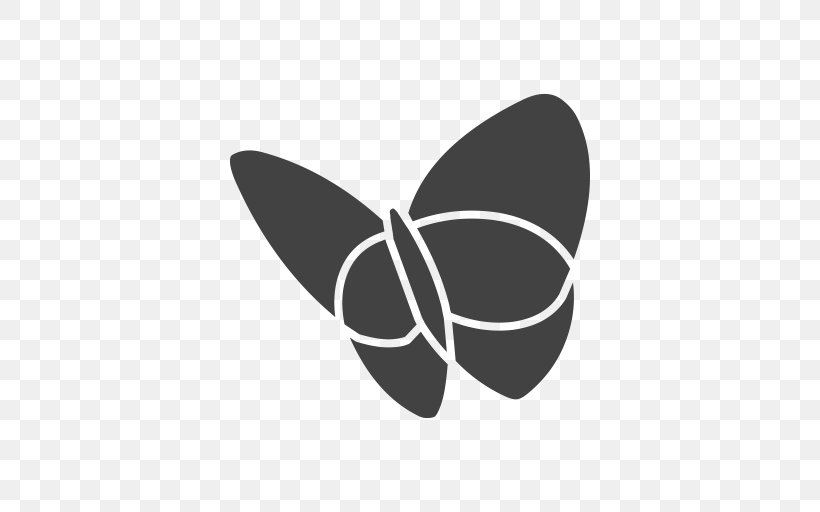 Logo MSN Design Black, PNG, 512x512px, Logo, Black, Black And White, Butterfly, Color Download Free