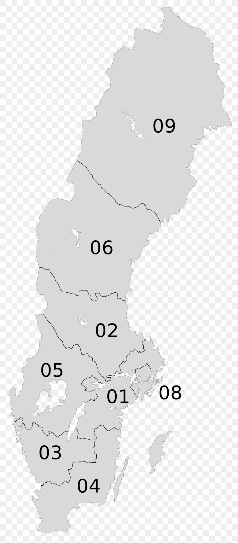 NUTS Statistical Regions Of Sweden Lands Of Sweden Swedish Nomenclature Of Territorial Units For Statistics East Sweden, PNG, 1920x4367px, Nuts Statistical Regions Of Sweden, Area, Black And White, East Sweden, Lands Of Sweden Download Free