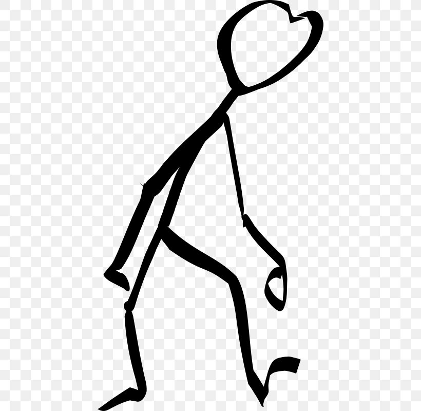 Stick Figure Clip Art, PNG, 440x800px, Stick Figure, Area, Artwork, Black, Black And White Download Free