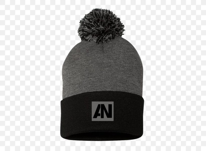 Beanie Knit Cap Pom-pom Hat, PNG, 600x600px, Beanie, Black, Cap, Clothing, Embroidery Download Free