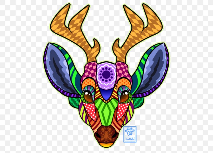 Reindeer Clip Art Antler Moose, PNG, 500x588px, Deer, Animal, Antler, Art, Artwork Download Free