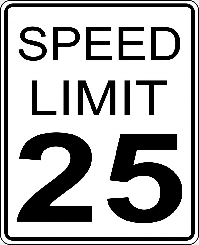 Speed Limit Traffic Sign Manual On Uniform Traffic Control Devices, PNG, 1946x2400px, Speed Limit, Area, Black And White, Brand, Logo Download Free