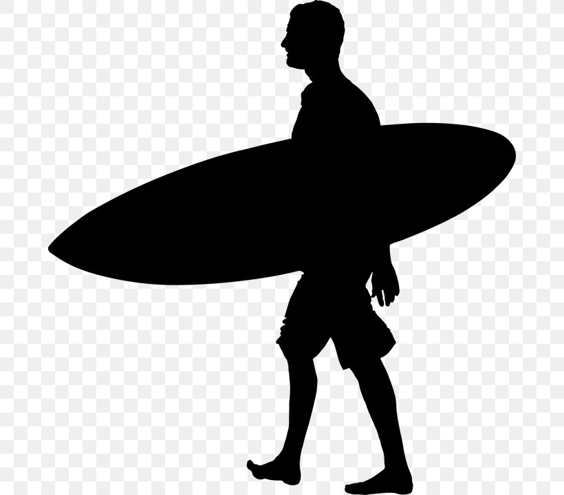 Surfing Surfboard Clip Art, PNG, 680x720px, Surfing, Artwork, Black And White, Joint, Monochrome Photography Download Free
