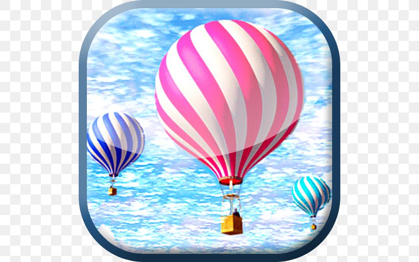 Hot Air Balloon Animation Clip Art, PNG, 512x512px, Hot Air Balloon, Animation, Balloon, Birthday, Gfycat Download Free