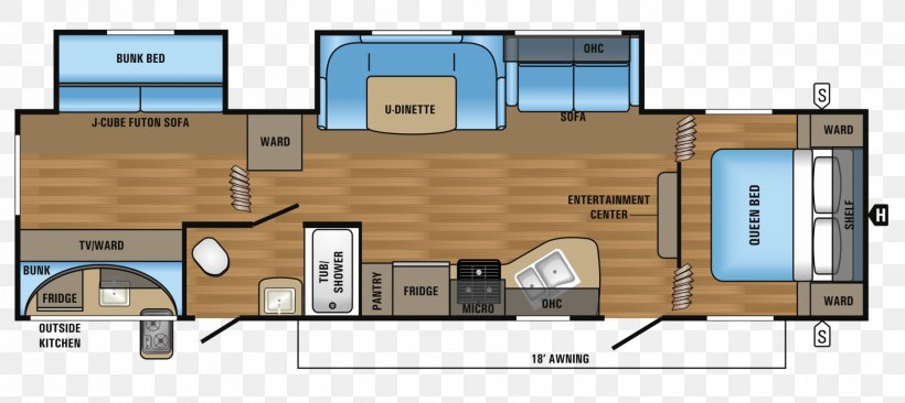 Jayco, Inc. Caravan Campervans Trailer, PNG, 1800x804px, Jayco Inc, Area, Bunk Bed, Campervans, Camping Download Free