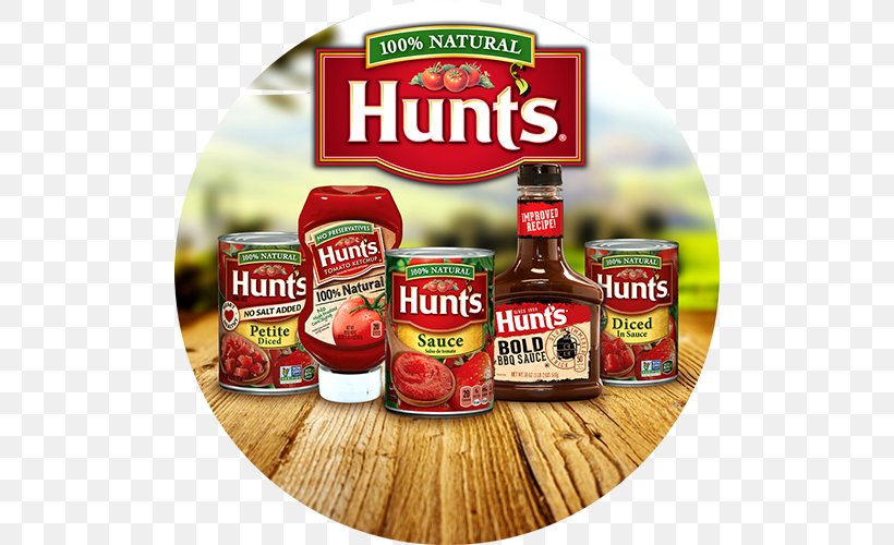 Ketchup Food Hunt's Cuisine Flavor, PNG, 500x500px, Ketchup, Brand, Brasso, Condiment, Convenience Food Download Free