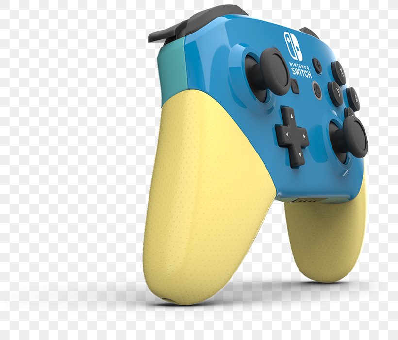 Nintendo Switch Pro Controller Wii U GameCube Controller Mario & Yoshi, PNG, 800x700px, Nintendo Switch Pro Controller, All Xbox Accessory, Electric Blue, Game Controller, Game Controllers Download Free