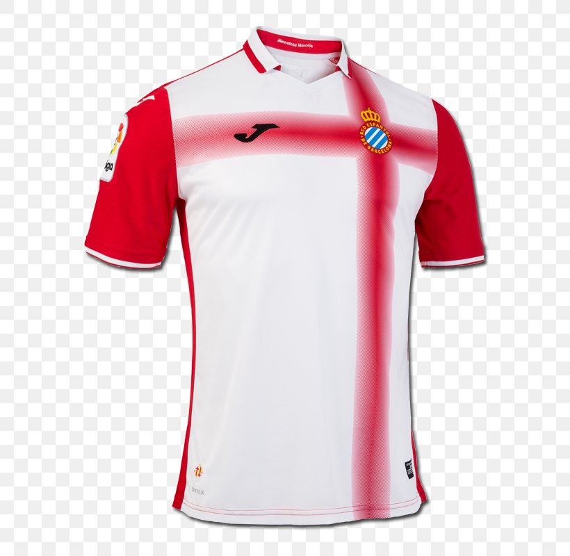 RCD Espanyol 2016–17 La Liga T-shirt Jersey Football, PNG, 700x800px, Rcd Espanyol, Active Shirt, Clothing, Football, Jersey Download Free