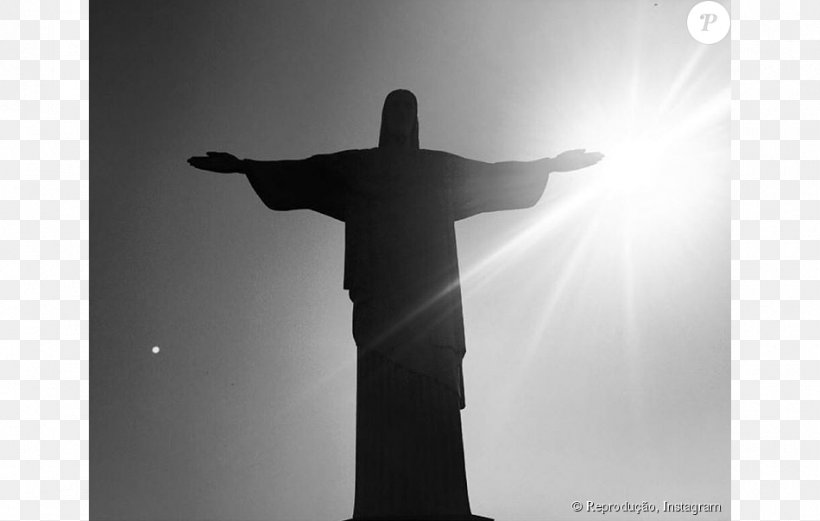 Christ The Redeemer Statue Silhouette Shoulder Photography, PNG, 950x604px, Christ The Redeemer, Black And White, Cross, Joint, Monochrome Download Free