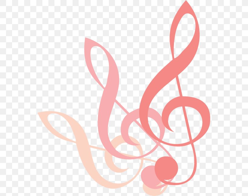 Clef Treble Musical Note, PNG, 571x650px, Watercolor, Cartoon, Flower, Frame, Heart Download Free