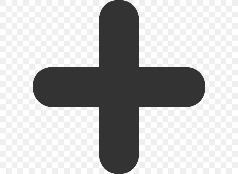 Cross Plus And Minus Signs Symbol Icon, PNG, 594x600px, Cross, Addition, Black And White, Bullet, Light Download Free
