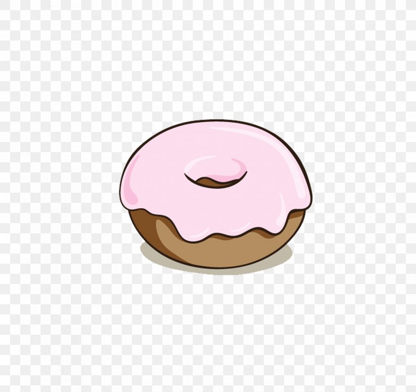 Doughnut Cartoon Download, PNG, 2480x2340px, Doughnut, Cake, Cartoon, Pink, Resource Download Free