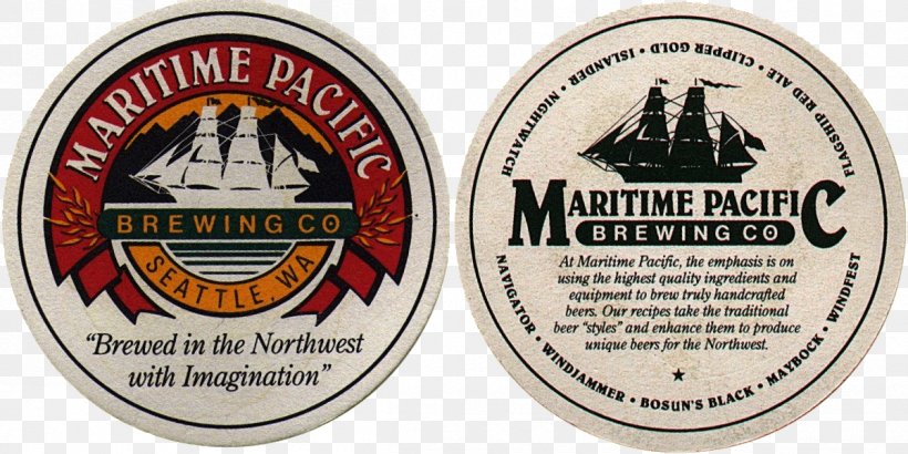 Maritime Pacific Brewing Company Brewery Coasters Paperboard Infusion, PNG, 1202x602px, Brewery, Brand, Coasters, Infusion, Label Download Free