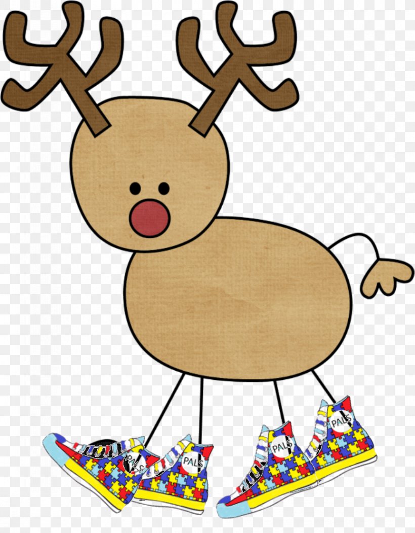 Reindeer Rudolph Santa Claus Image, PNG, 863x1107px, Reindeer, Animal Figure, Art, Artwork, Deer Download Free