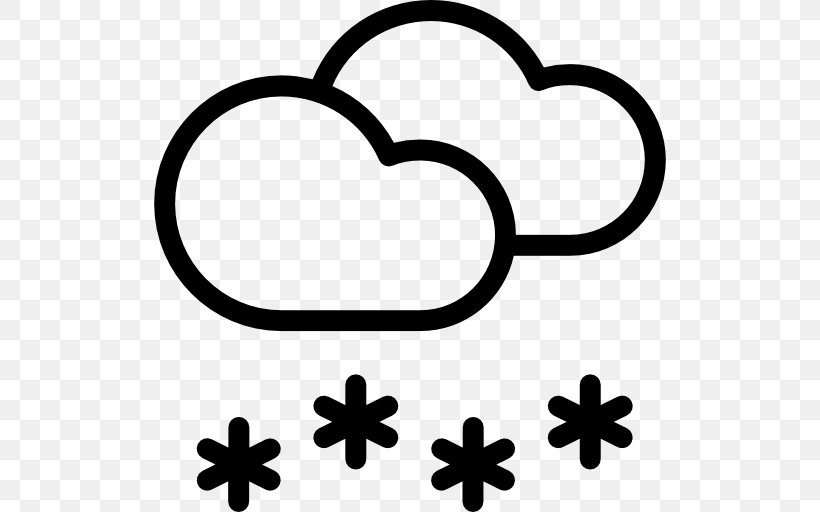 Snow Weather Cloud, PNG, 512x512px, Snow, Black, Black And White, Blizzard, Cloud Download Free