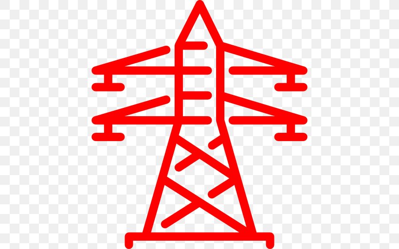 Transmission Tower Electric Power Transmission Electricity Clip Art, PNG, 512x512px, Transmission Tower, Area, Electric Power, Electric Power Transmission, Electrical Energy Download Free