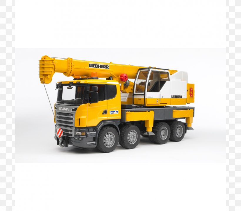 Car Scania PRT-range Liebherr Group Truck Crane, PNG, 1143x1000px, Car, Bruder, Commercial Vehicle, Construction Equipment, Crane Download Free