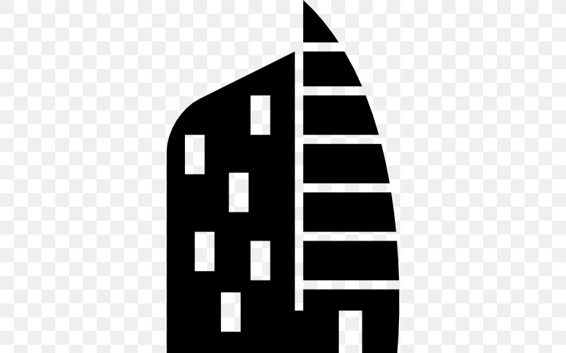 Dubai Vector, PNG, 512x512px, Building, Architectural Engineering, Black And White, Brand, Logo Download Free