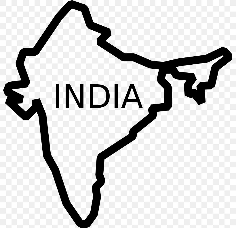 India Clip Art, PNG, 800x790px, India, Area, Art, Black, Black And White Download Free
