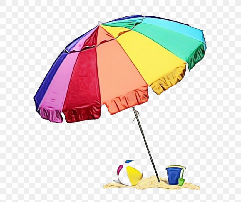 Umbrella Beach Umbrella Easygo Beach Umbrella Rainbow Beach Umbrella Parasol, PNG, 920x770px, Watercolor, Beach Umbrella, Easygo Beach Umbrella, Easygo Products, Happy People Strandsonnenschirm Download Free