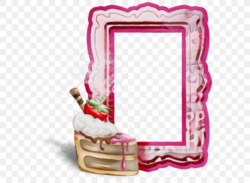 Birthday Photo Frame, PNG, 586x600px, Cake, Birthday, Birthday Cake, Birthday Photo Frame, Blue Photo Frame Download Free