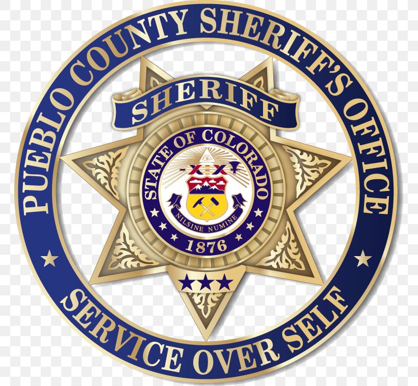 Pueblo County Sheriff's Office Colorado State University–Pueblo Badge Police, PNG, 763x758px, Sheriff, Area, Badge, Brand, Colorado Download Free