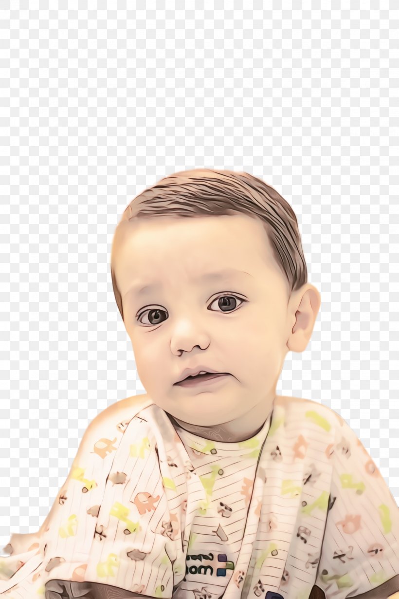Child Face Hair Cheek Forehead, PNG, 1632x2448px, Watercolor, Baby, Cheek, Child, Chin Download Free