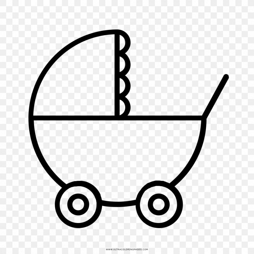 Baby Transport Infant Child Diaper Drawing, PNG, 1000x1000px, Baby Transport, Area, Birth, Black, Black And White Download Free