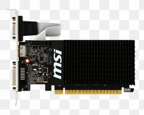 Low Profile - Graphics Cards & Video Adapters GeForce PCI Express DDR3 SDRAM Micro-Star International PNG