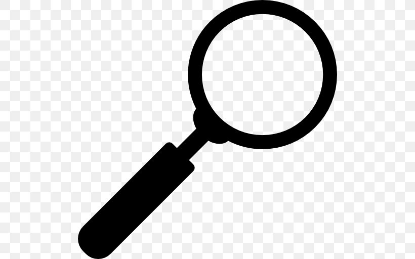 Magnifying Glass Magnification, PNG, 512x512px, Magnifying Glass, Black And White, Glass, Hardware, Lens Download Free