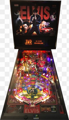 Pinball Hall Of Fame The Gottlieb Collection - Pinball Arcade Game Elvis' Golden Records Amusement Arcade PNG
