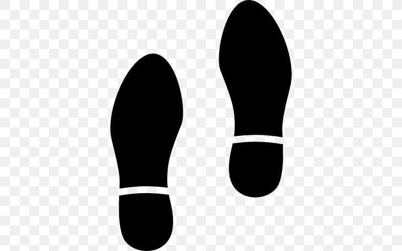 Shoe Footprint Einlegesohle WE, PNG, 512x512px, Shoe, Black, Black And White, Einlegesohle, Fingerprint Download Free