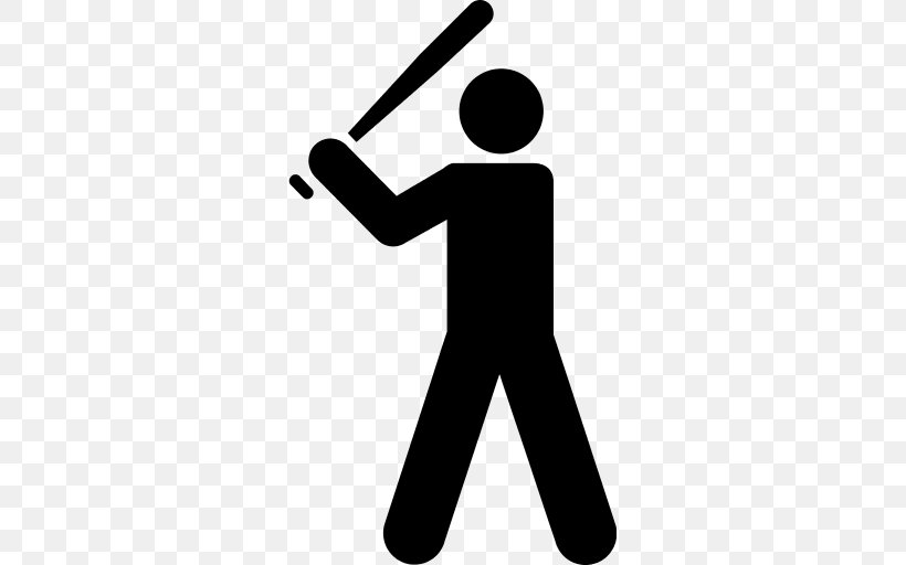 Baseball Bats Sport Athlete, PNG, 512x512px, Baseball, Athlete, Baseball Bats, Batter, Black Download Free