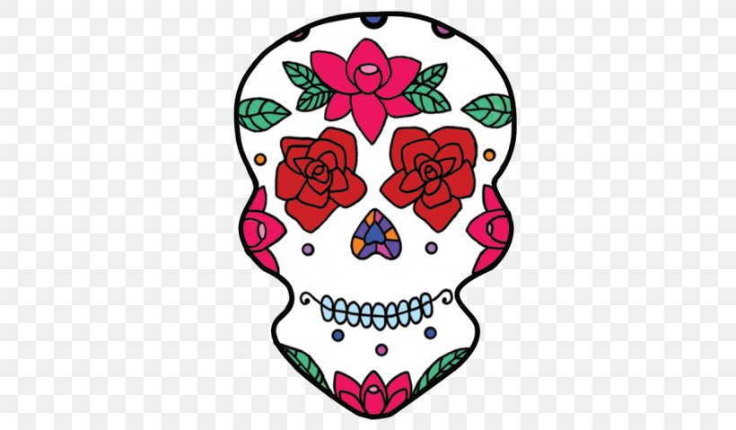 Calavera Day Of The Dead Skull Clip Art, PNG, 720x479px, Watercolor, Cartoon, Flower, Frame, Heart Download Free