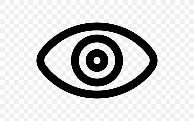 Eyeball Icon, PNG, 512x512px, Number, Area, Black And White, Brand, Color Download Free