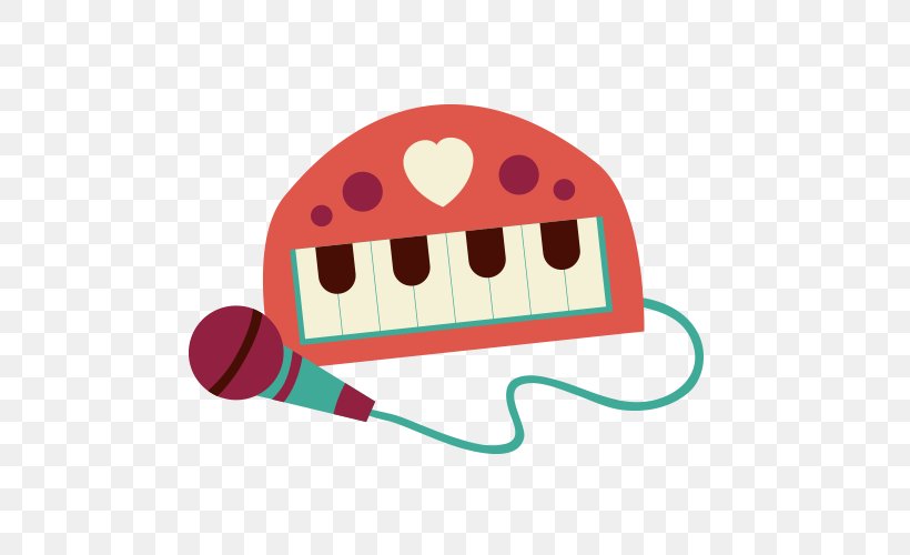 Electronic Keyboard Cartoon Musical Instrument, PNG, 500x500px, Watercolor, Cartoon, Flower, Frame, Heart Download Free