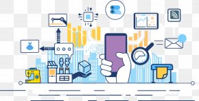 Industry 4.0 - Industry 4.0 Textile Manufacturing Factory PNG