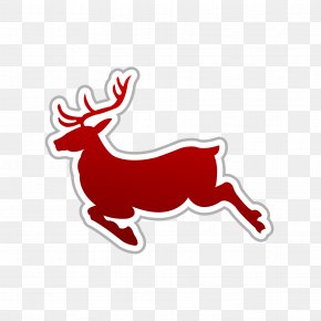 Christmas Deer - Santa Clauss Reindeer Santa Clauss Reindeer Christmas PNG
