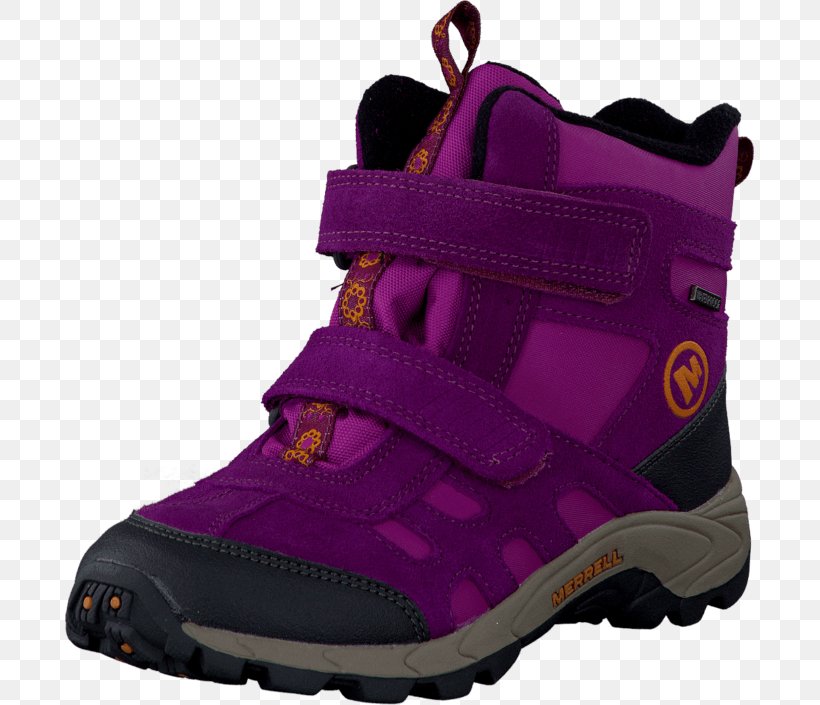 Snow Boot Shoe Merrell Men's Moab Polar Waterproof, PNG, 689x705px, Boot, Cross Training Shoe, Footwear, Hiking Shoe, Magenta Download Free