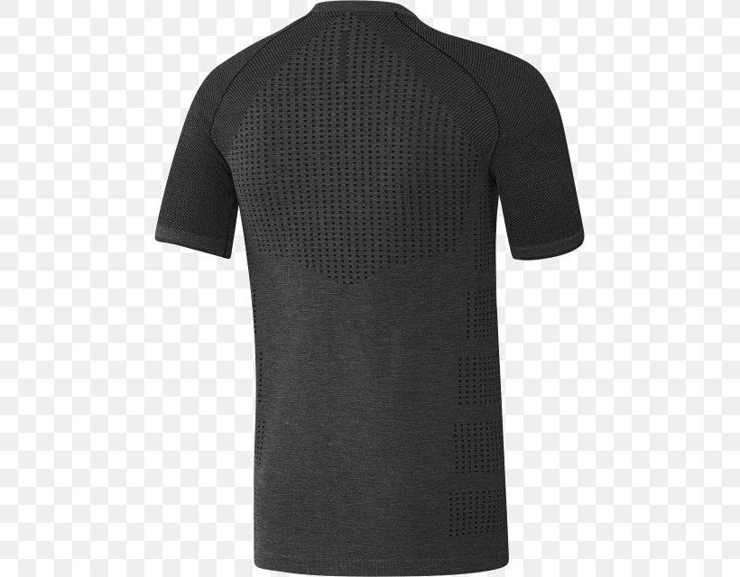 T-shirt Polo Shirt Sleeve Clothing Swoosh, PNG, 640x640px, Tshirt, Active Shirt, Black, Clothing, Decathlon Group Download Free