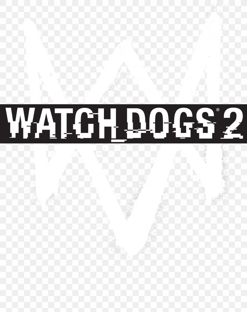 Watch Dogs 2 PlayStation 4 Xbox One Game, PNG, 2070x2610px, Watch Dogs 2, Area, Black, Black And White, Brand Download Free