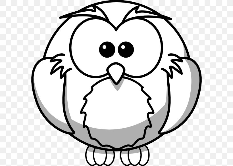 Black And White Drawing Owl Free Content Clip Art, PNG, 600x585px, Watercolor, Cartoon, Flower, Frame, Heart Download Free
