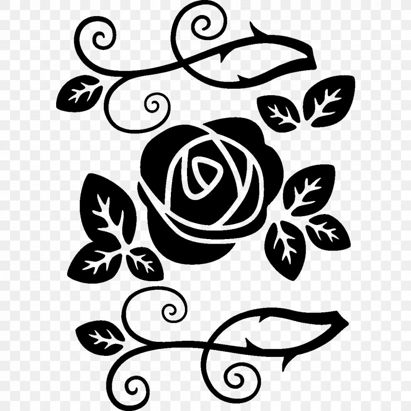 Floral Design Leaf Flower .gr Drawing, PNG, 1200x1200px, Floral Design, Artwork, Bedroom, Black, Black And White Download Free