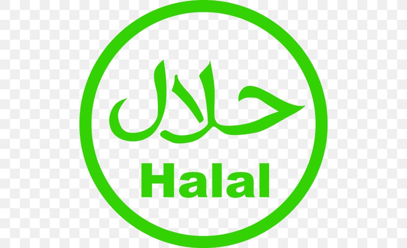 Green Halal Logo Blue Color, PNG, 500x500px, Green, Area, Black, Blue, Brand Download Free