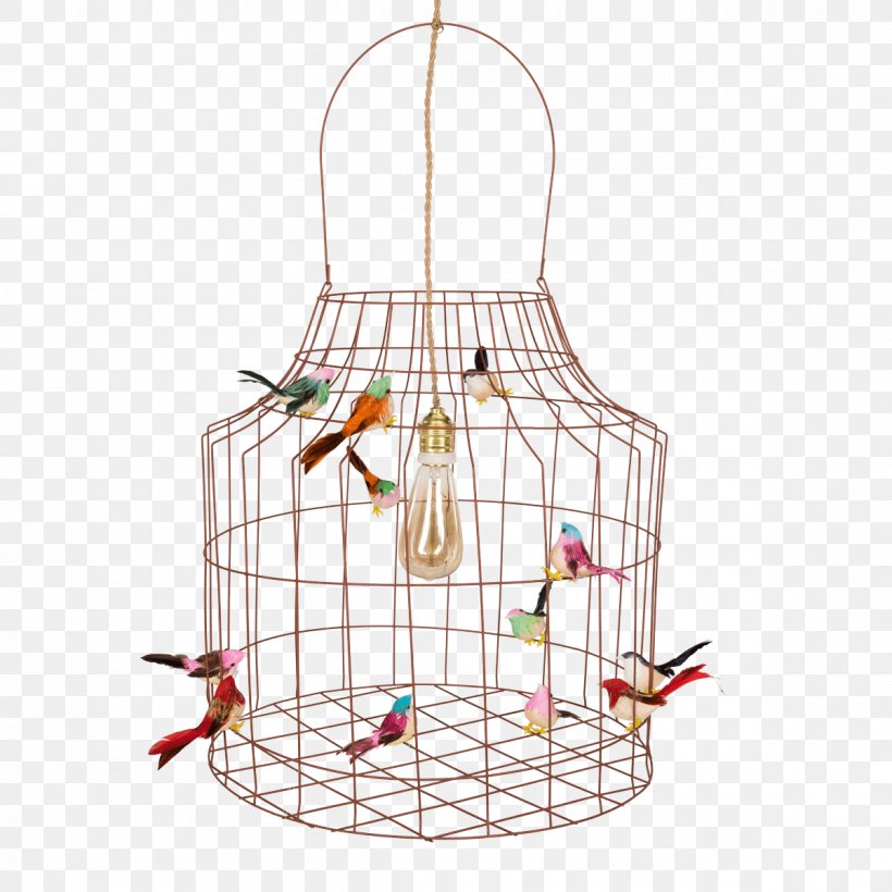 Birdcage Lamp Light, PNG, 1200x1200px, Bird, Birdcage, Cage, Chandelier, Chicken Wire Download Free
